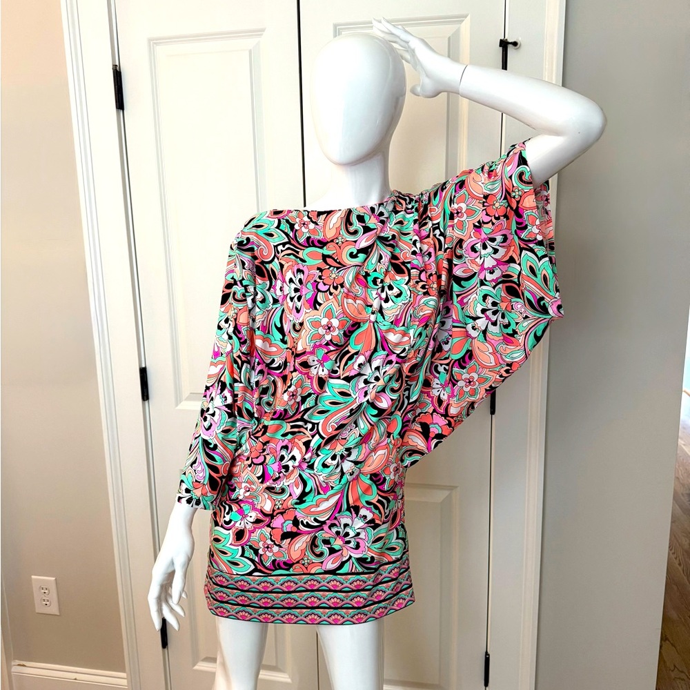 NWT LaBlanca Sunshine 79 Paisley Swim Cover up.